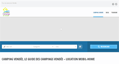 Desktop Screenshot of campingsenvendee.com